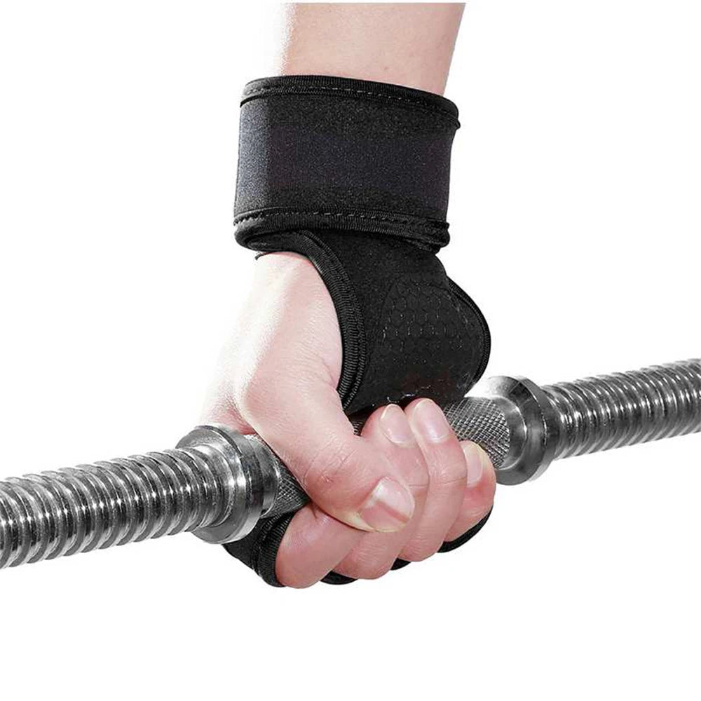 Weightlifting Gym Gloves – Palm & Wrist Support – Men & Women