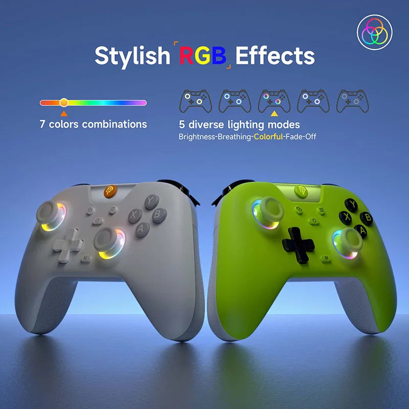 EasySMX X05 โ RGB Wireless Gamepad with Hall Effect (PC/Switch/Phone)