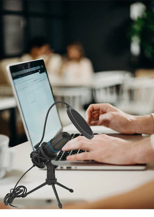 NeonCast RGB USB Microphone – The Ultimate Condenser Mic for Streamers & Podcasters