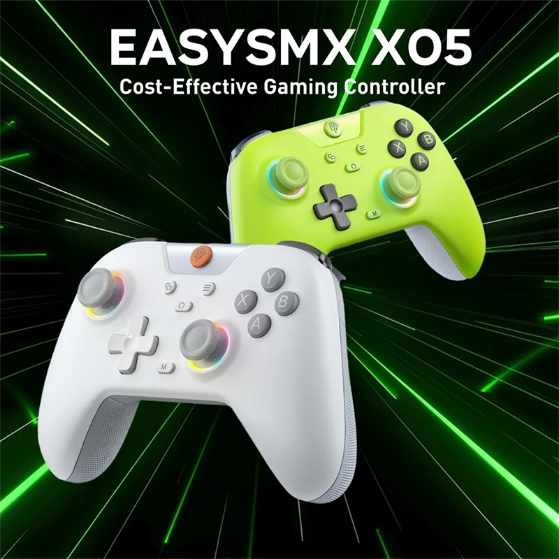 EasySMX X05 – RGB Wireless Gamepad with Hall Effect (PC/Switch/Phone)