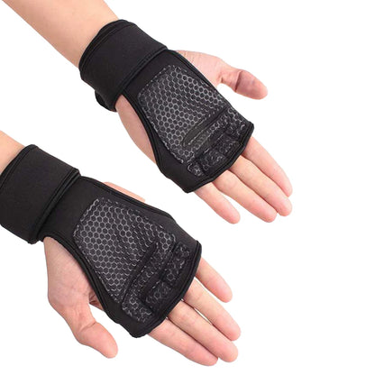 Weightlifting Gym Gloves – Palm & Wrist Support – Men & Women