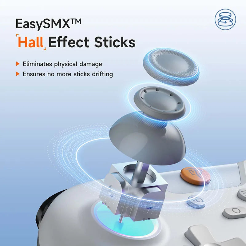EasySMX X05 – RGB Wireless Gamepad with Hall Effect (PC/Switch/Phone)